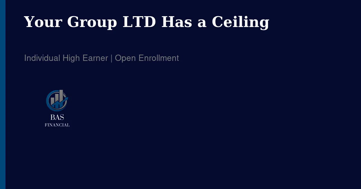 Your group LTD has a ceiling